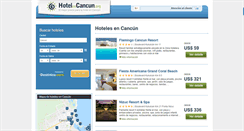 Desktop Screenshot of hotelencancun.org